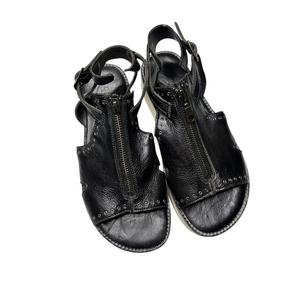 BED|STU Clancy Dark Leather sandal 7.5 - Picture 3 of 8
